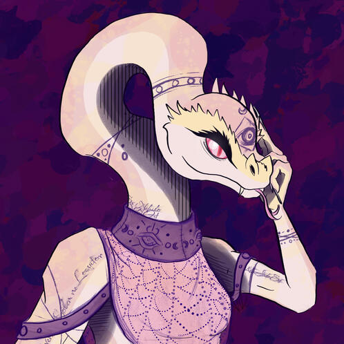 Shesa the Nagji Psychic Icon